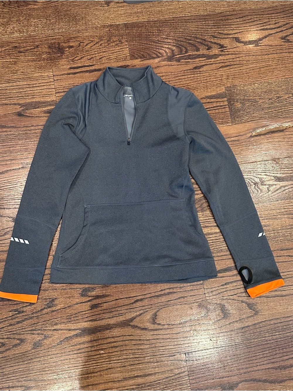 Orangetheory Gray Performance Quarter-Zip Top